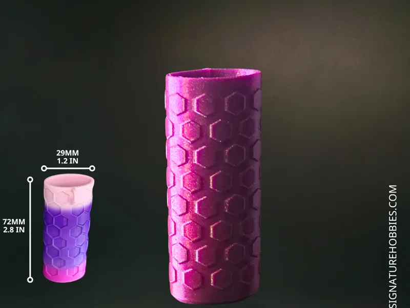 Extruded Honeycomb Bic lighter case