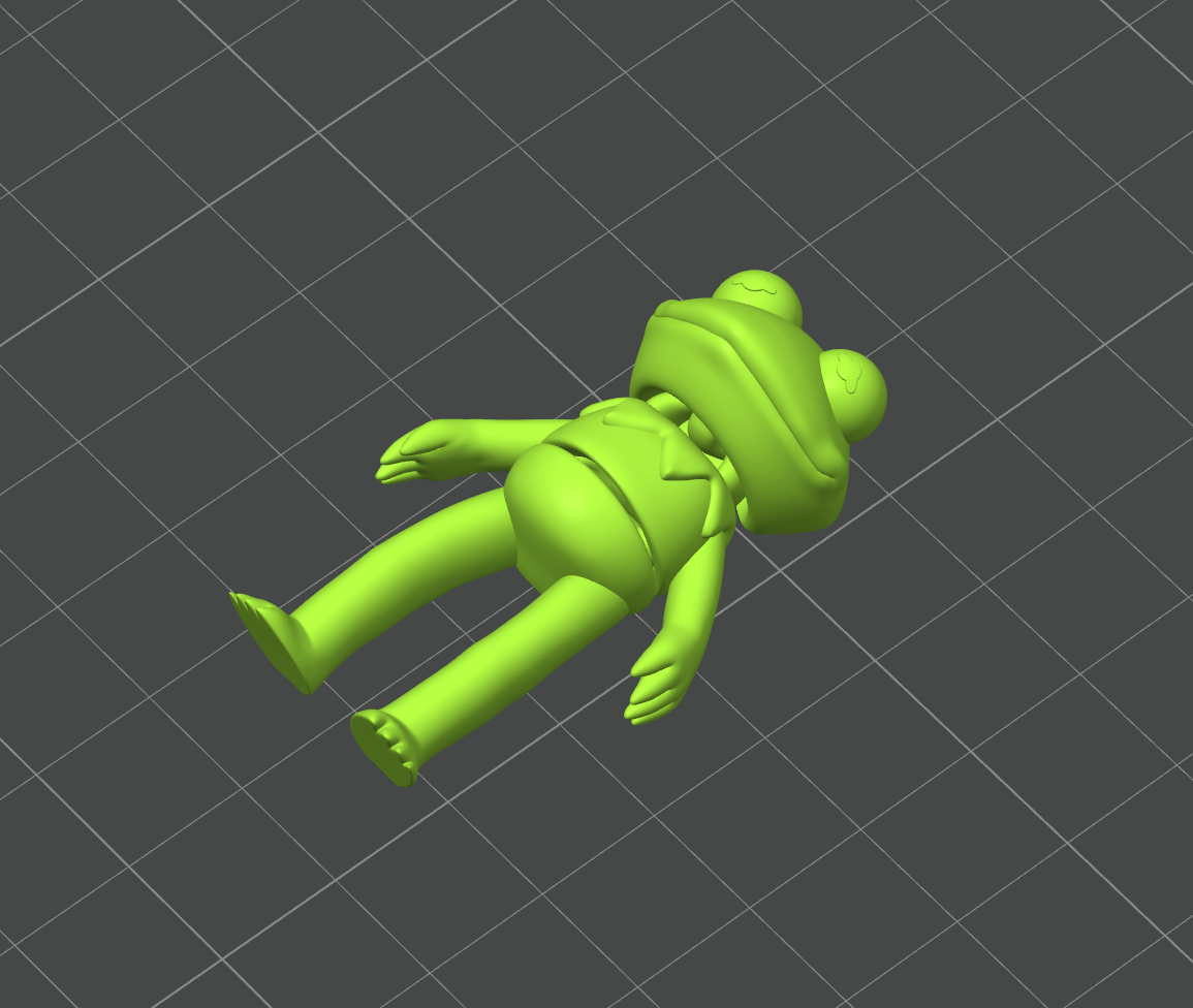 Miniatura 4 do modelo 3D Flexi Kermit the Frog