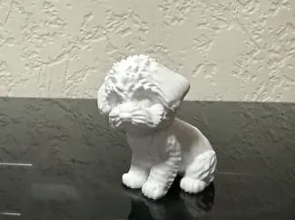 Cute Maltipoo Puppy  Easy Print Minimal Supports