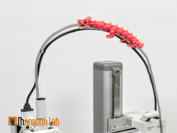 Adorno temático: Snap-Fit Cable Dragon — vista de referencia 2