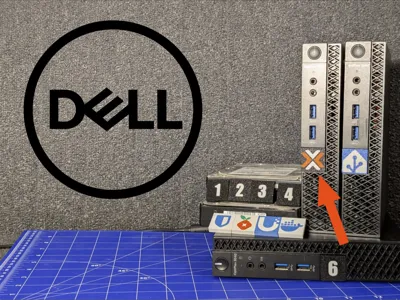 Dell Optiplex Micro Custom Logos