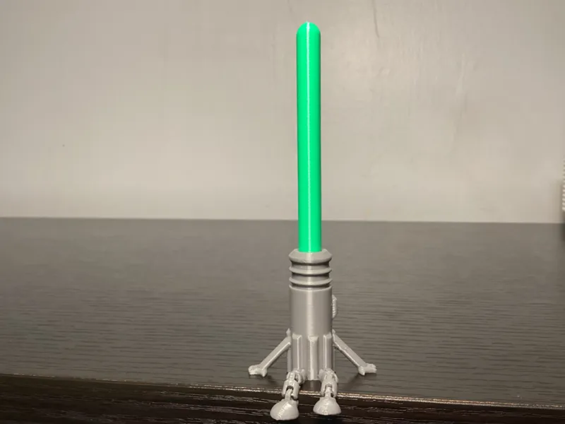 Star Wars Themed Lightsaber With Legs Buddy