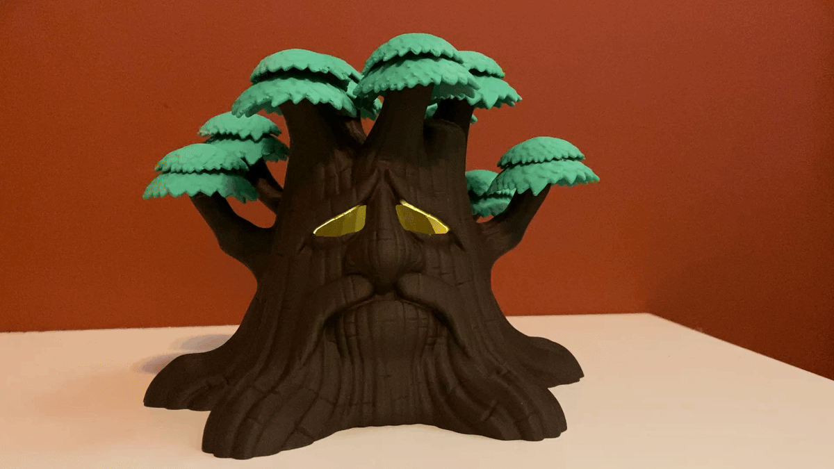 The Great Deku Tree tea light. No Ams.