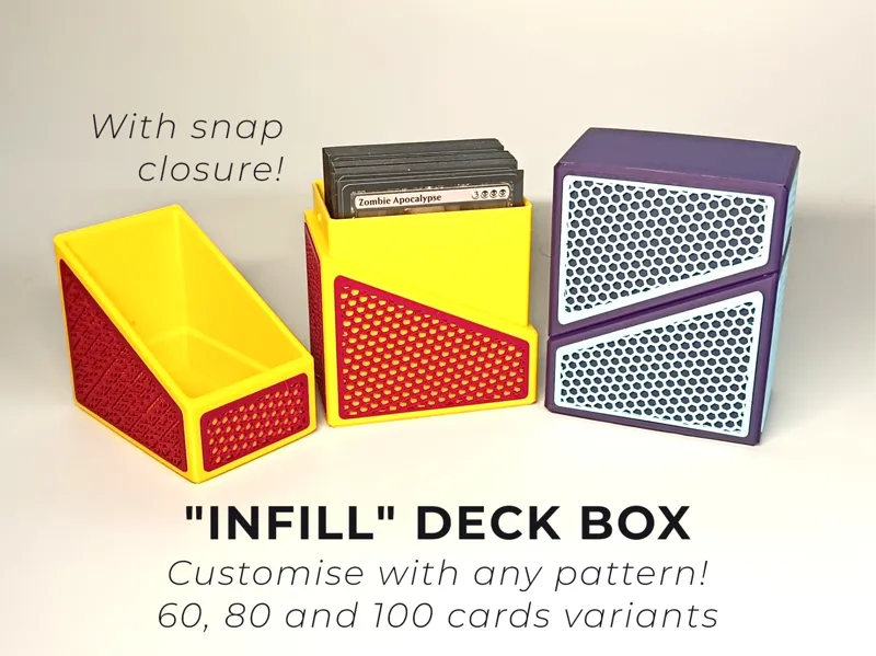"Infill" Deck Box | Magic, Pokemon, Lorcana