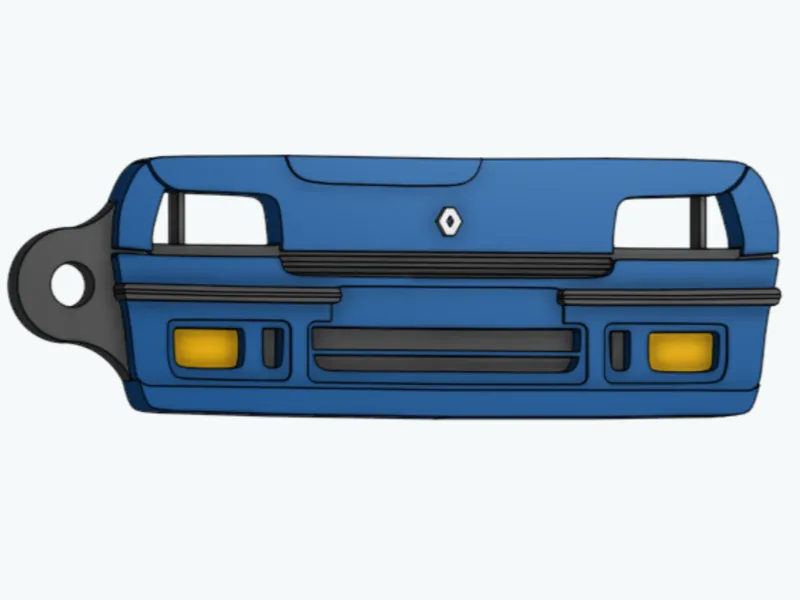 Renault Clio MK1 Williams Keychain