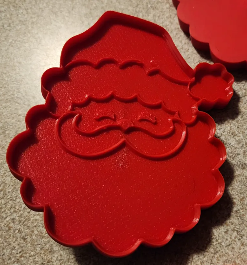 Vintage Santa Cookie Cutter
