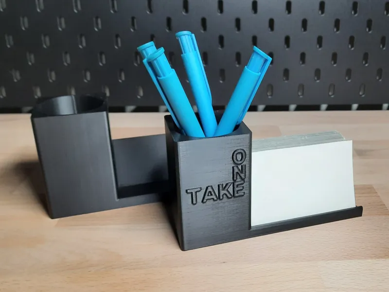 Visitenkartenhalter + Stiftbecher (2 Varianten)