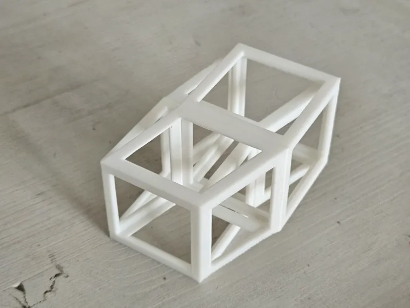 Tesseract 3D Model