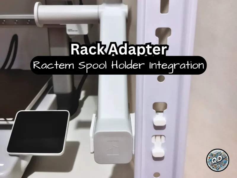 A1 Rack Adapter – Ractem Spool Holder Integration