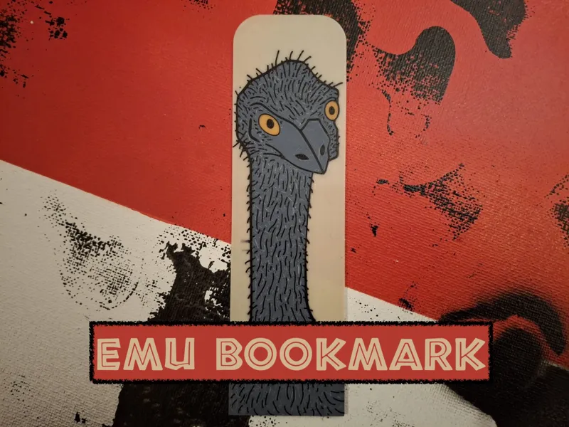 Emu bookmark