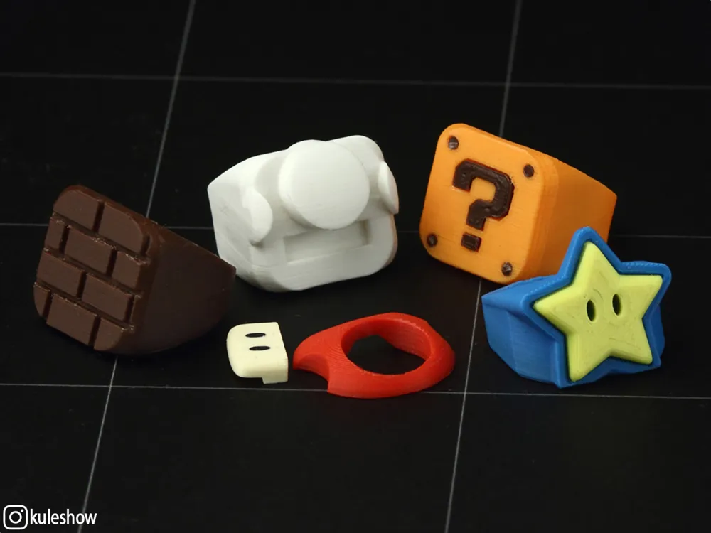 Mario Rings - Free 3D Print Model - MakerWorld