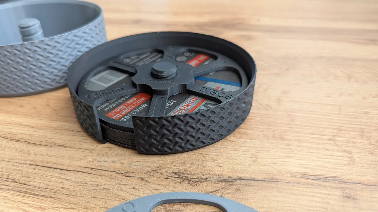 125mm (5 inch) Cutting Disc Storage Box / improved view 4