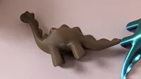 Figurine de dinosaure stylisée (plusieurs tailles) — photo 3