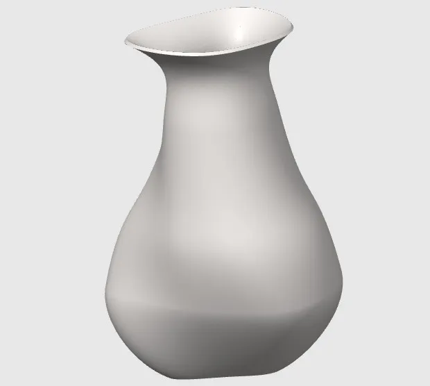unförmige Vase klein