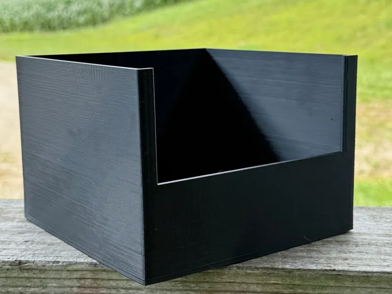 Quail dust bath box 
