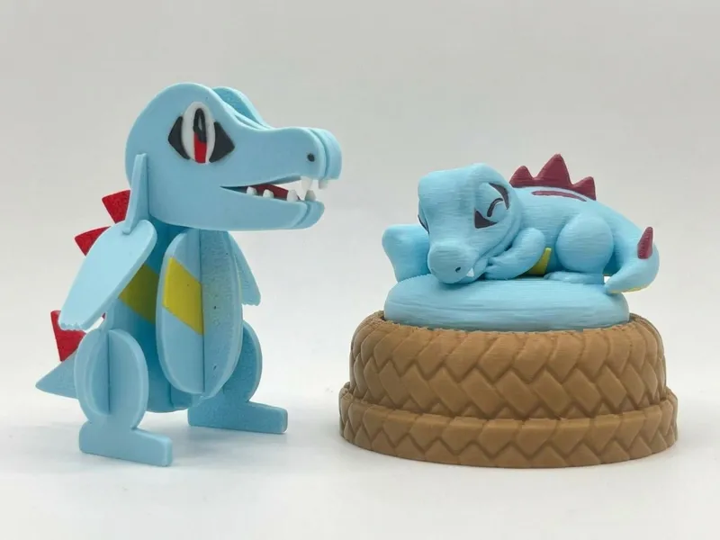 #0158 Totodile - Sleeping Pokemon Clicker