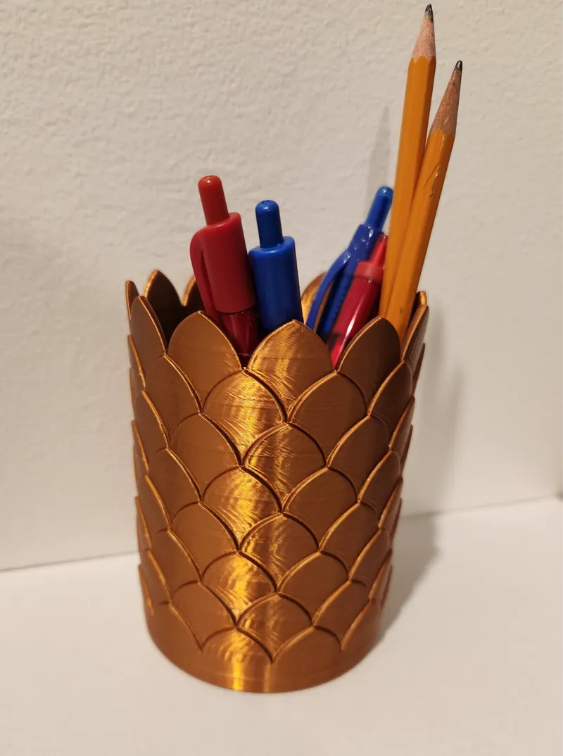 Pinecone Pen Holder