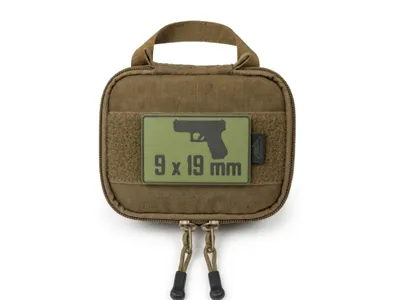 9x19mm ammo label for Velcro
