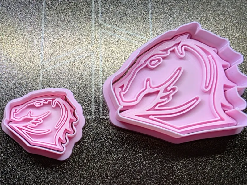 Brisbane Broncos Logo Cookie Cutter and Stamp