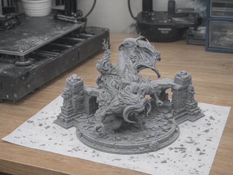Diorama Barlog 