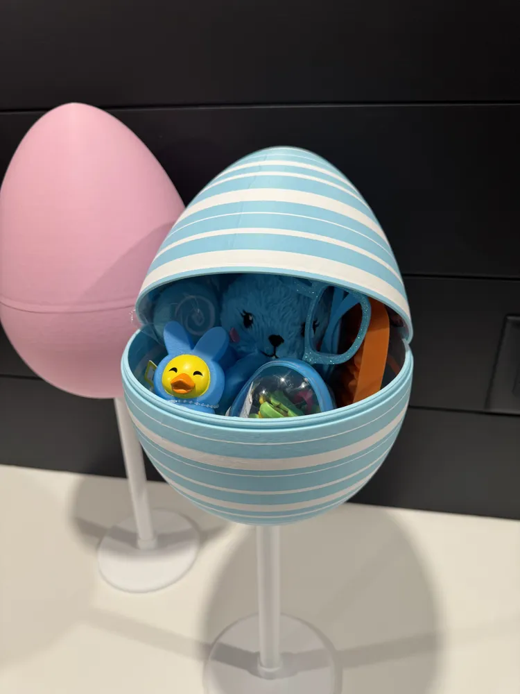 Easter Egg Lollipop Container - Free 3D Print Model - MakerWorld
