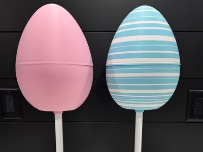 Easter Egg Lollipop Container