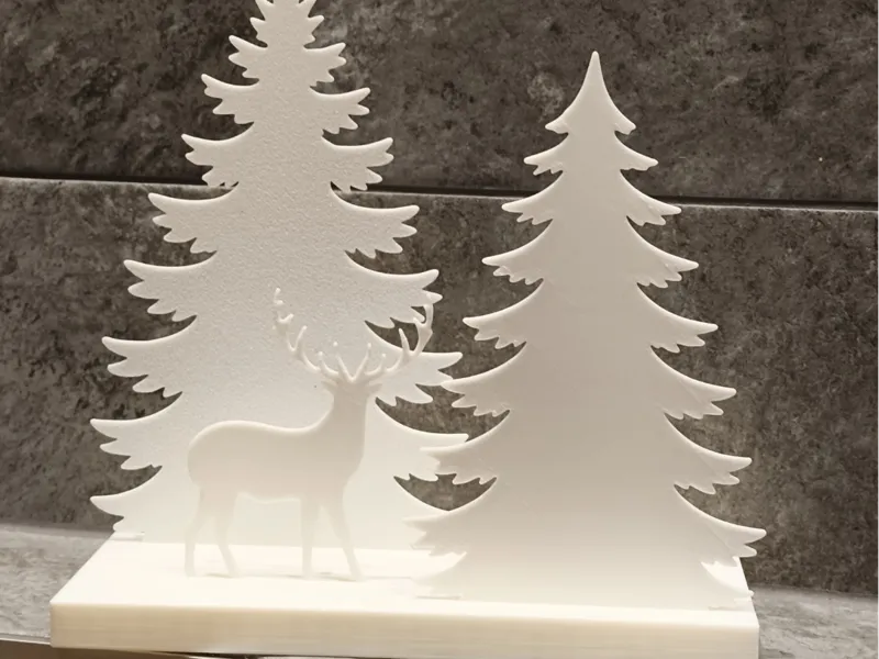Woodland Deer Christmas Light
