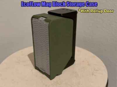 Mag Block Rollup Door Storage - EcoFlow