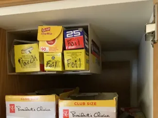 Foil & Wrap Storage