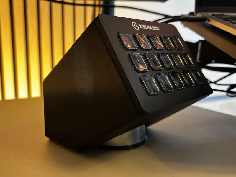 Weighted Stream Deck Stand