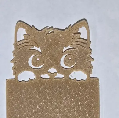 Cute cat bookmark