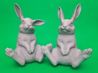 PLA Basic 15 cm Sitting Easter Rabbit - All together