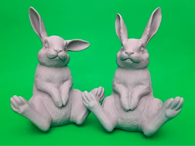 Happy Easter Bunnies - lazy fellows