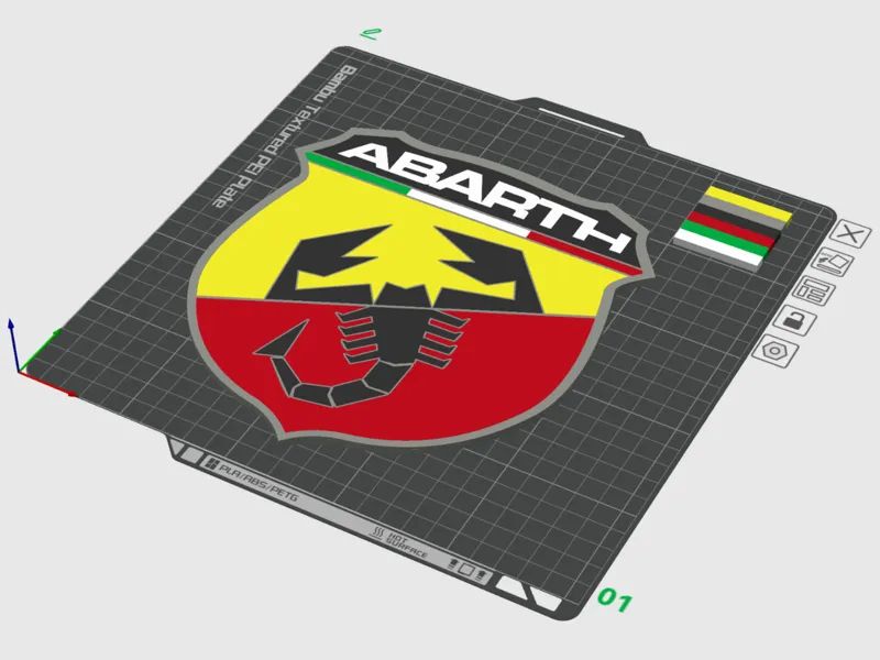 Abarth logo to hang / da appendere
