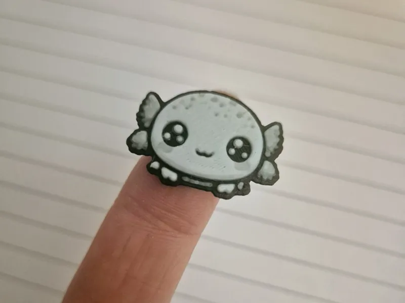 Cute little axolotl