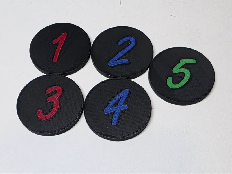 32mm Objective Markers for Starcraft TMG
