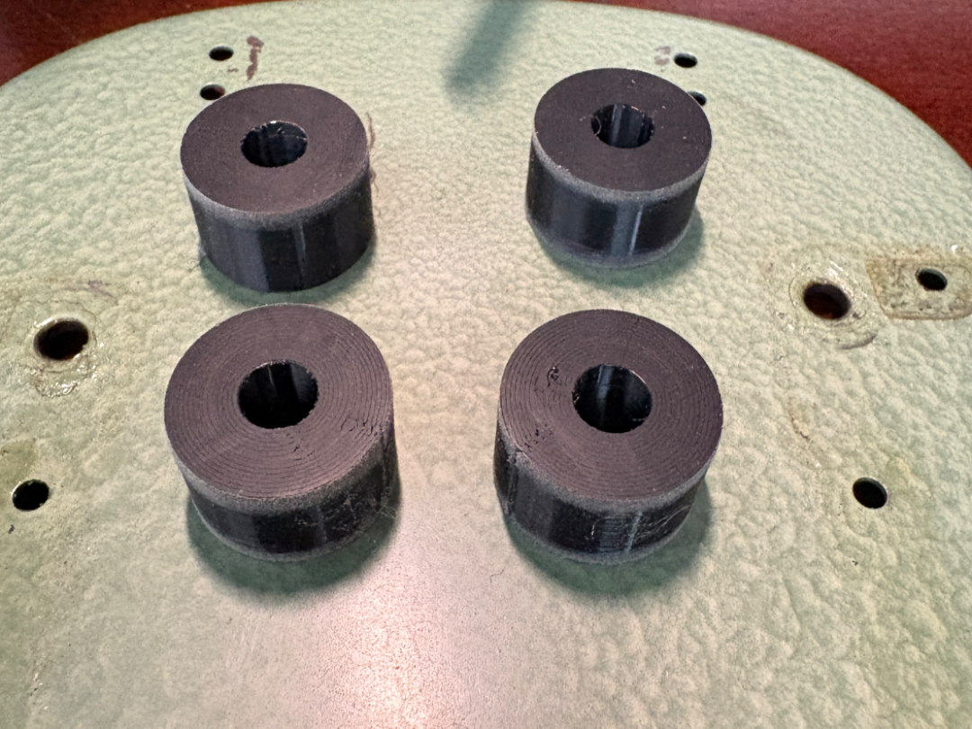 Johnson card shuffler rollers