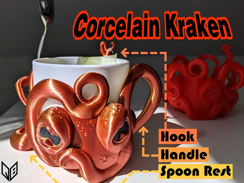 Corcelain Kraken Cup - No Supports