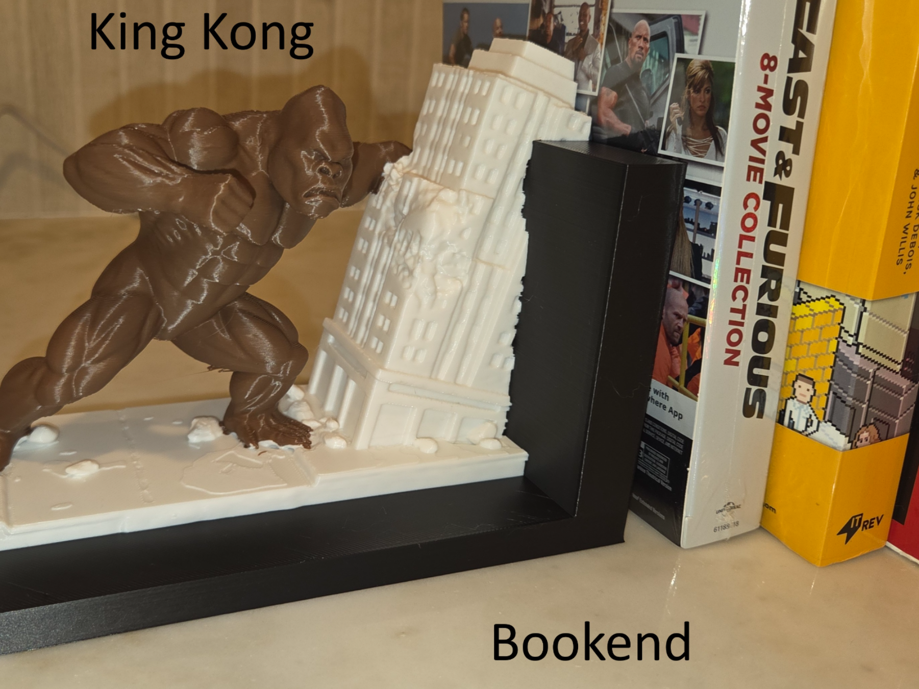 "Kong’s Last Stand" - Bookend