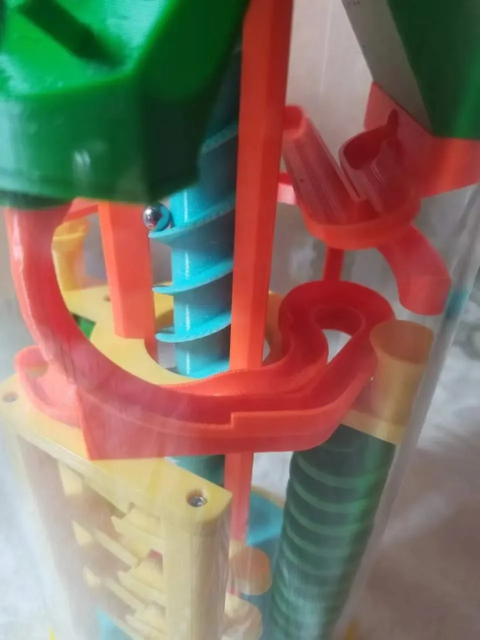 Rotating Marble Run - Free 3D Print Model - MakerWorld