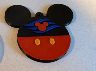 Mickey Mouse Disney Cruise Keychain