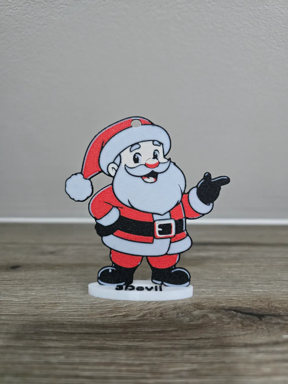 True Santa Color Santa christmas color decoration n.1 - Free 3D Print Model - MakerWorld