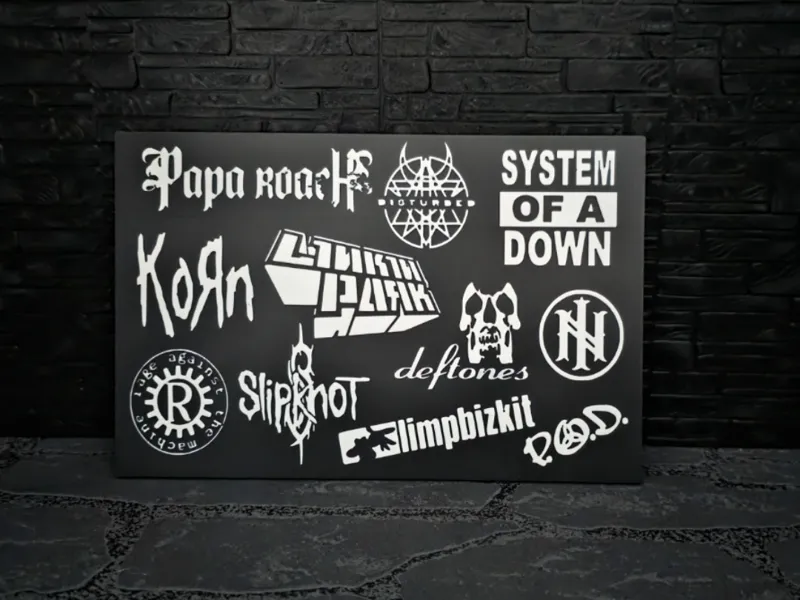Magnet Schild " Nu Metal "