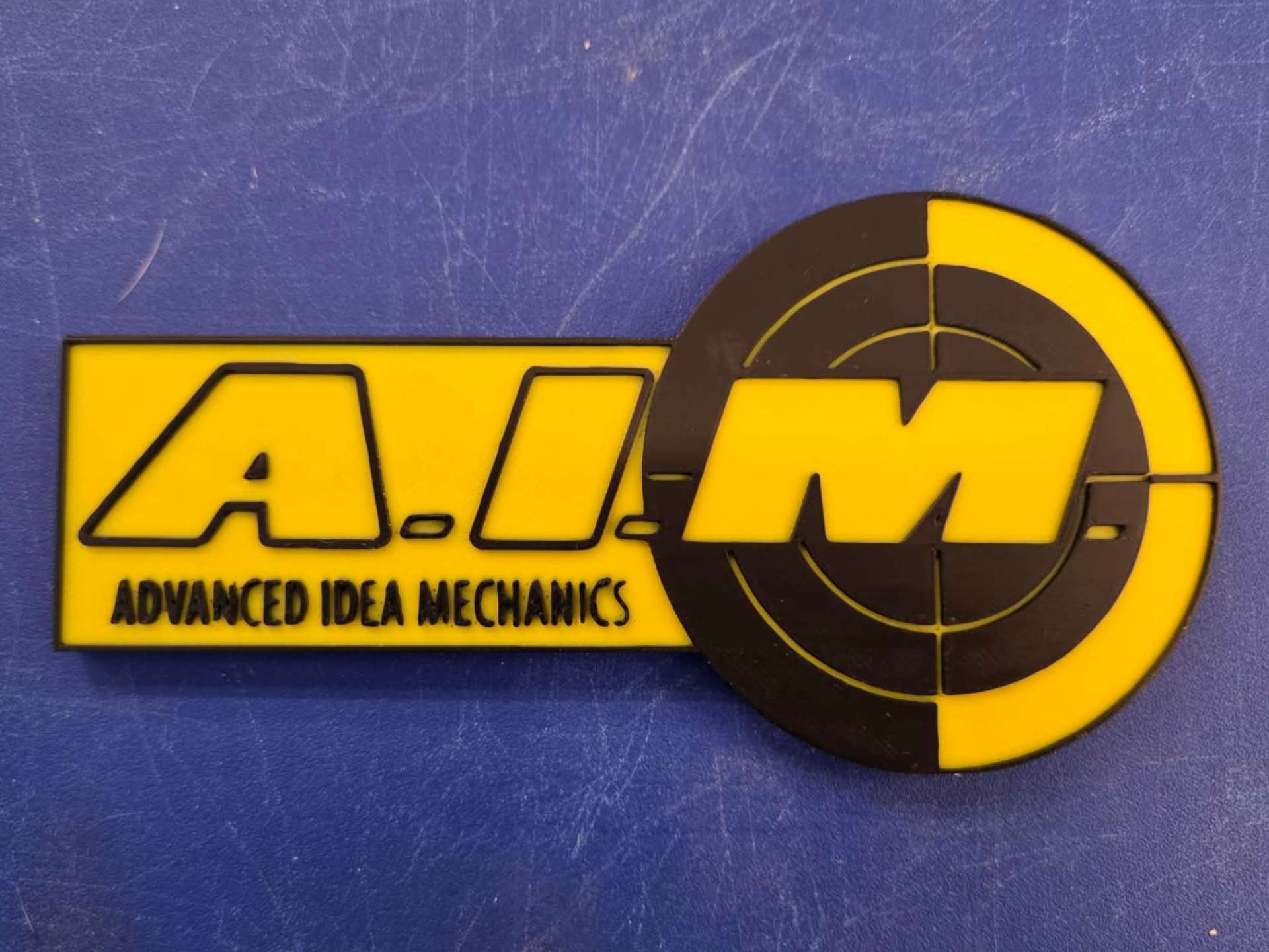 A.I.M. comic logo 