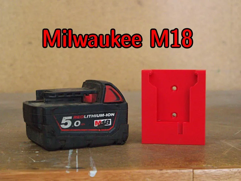 Milwaukee M18 Battery Holder | Tool Storage