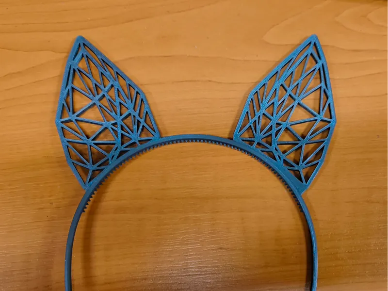 Headband with Wolf Ears