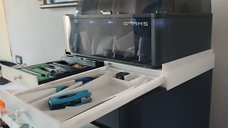 cassetti sotto AMS P1S