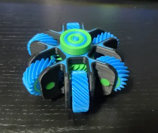 6 Gear fidget spinner