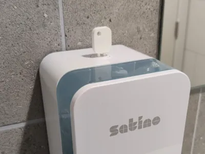 KEY for Wepa Satino toilet soap or towel dispenser