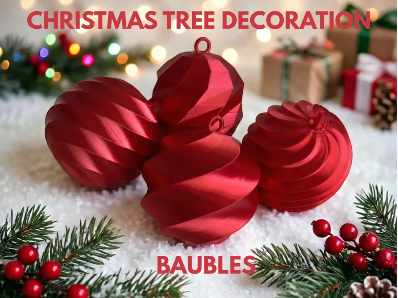 Christmas tree decoration - Baubles